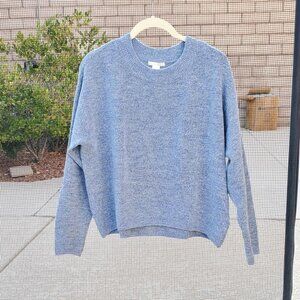 H&M Cropped Sweater in Blue size S